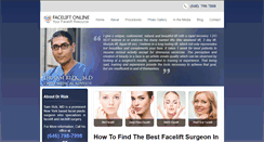 Desktop Screenshot of faceliftonline.com